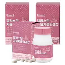 Bont B 彈性蛋白低分子膠原蛋白 C 55.8g, 90顆, 3罐