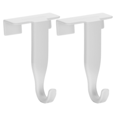 Tescoma 門板掛勾 (8.5cm), 白色, 2個