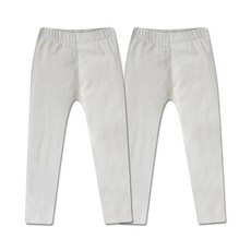 童款毛絨緊身褲 2入