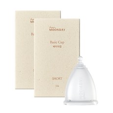 해피문데이 베이직 생리컵, 소형, 1개입, 2개