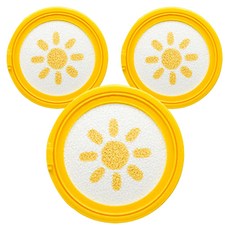 엘로엘 팡팡 옐로우 선쿠션 플러스 리필 SPF50+PA++++, 15g, 3개 15g, 3개
