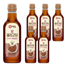 백설 쌀 올리고당, 700g, 6개