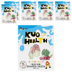 郭老師 純手工無添加寶寶蔬果字母麵 8個月以上 150g 6盒, 蔬菜