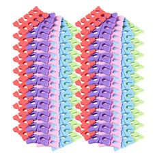 Market感性 美甲分趾器 大容量 100入, 隨機出貨, 1套