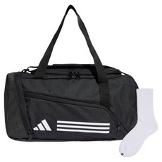 Adidas Tiro XS 圓筒包 IP9861 + Welldone 襪子套組, 黑色