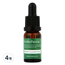 아로하트리즈 아로하페이스인 오이씨드 오일, 10ml, 4개