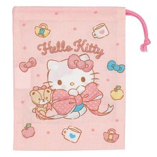 Skater 卡通束口式牙刷收納袋, Hello Kitty, 1個