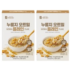 Well&Good 美味風景 原味燕麥鍋巴隨身包 5包入, 200g, 2盒