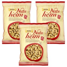 웰넛 구운 캐슈넛, 200g, 3개