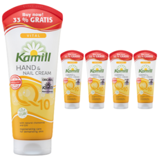 카밀 핸드 & 네일 크림 바이탈 큐텐 보너스팩, 100ml, 5개