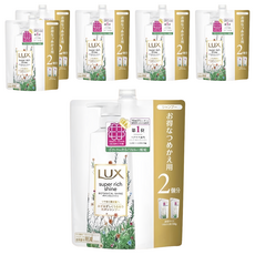 LUX 麗仕 LUMINIQUE 璐咪可 SPA精油無矽靈洗髮精補充包 植物亮澤, 660g, 6包