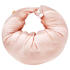 mammyshop 媽咪小站 孕媽咪微笑枕 授乳枕 0.8kg, 粉紅色