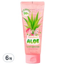 i'm pinky 兒童護理蘆薈舒緩凝膠, 6條, 200ml