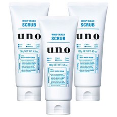uno 新淨洗顏乳, 130g, 3條