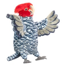 HANSA TOY 鋼鋼葵花鸚鵡手偶, 毛絨填充玩具, 1個