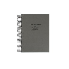 톡톡팬시 인덱스 심플 스프링노트, 그레이, 2개