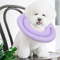 DING DONG PET 寵物防咬舔頭套圈, 紫色, 1個