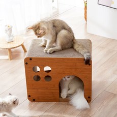 Chilsi 原木貓抓屋, 1個, 類型2
