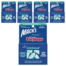 Macks 오리지널 귀마개, 5개, 20개입