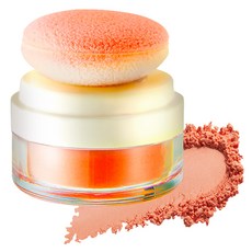 YEOWOO HWAJANGDAE 罐裝粉撲腮紅, Orange Tulip, 1罐