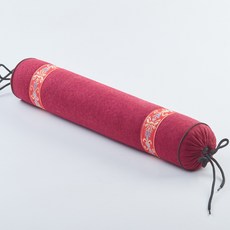 Alice Home 圓筒蕎麥殼枕, 紅色, 1個