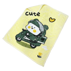 Ishur 伊舒爾 法蘭拉捨爾絨嬰兒毯被, 機車鴨