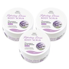 Leivy 薰衣草身體磨砂膏 甜香草香味, 400g, 3個