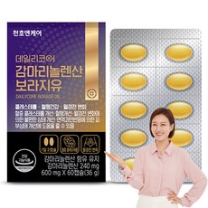 Dailycore GLA琉璃苣油膠囊 36g, 60顆, 1個