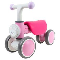 JULAIKA 迷你自行車蹦蹦車 兔子, 1個, 混色