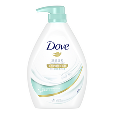 Dove 多芬 滋養柔膚沐浴露 舒敏溫和，溫和潔淨，適合各種膚質，特別是敏感肌膚, 900g, 1件