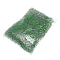 GOMUNARA Hair Best One Band 彈力 1kg HBI051, 綠色, 1個