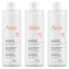 아벤느 미셀라 클렌징 워터, 400ml, 3개