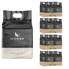 Hi Cat Litter 豆腐貓砂, 2kg, 16袋, 竹炭