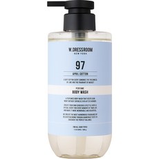 W.DRESSROOM 保濕香氛沐浴乳 No.97 April Cotton 500ml, 500g, 1瓶