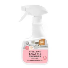 多益得 ALL Clean 潔廁清香噴霧 ENZYME 雪松玫瑰, 360ml, 1瓶