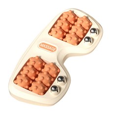 貓爪形狀腳底按摩器, PP+磁珠材質, 1.5V低電壓, 圓角設計, 紫色/橙色/綠色 顏色隨機, 1個