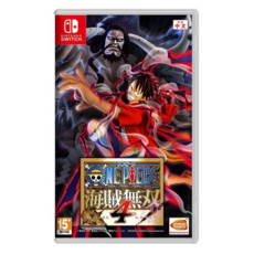 Nintendo 任天堂 航海王 海賊無雙4 Switch 盒裝遊戲片 體驗刺激冒險, 中文版, 1盒