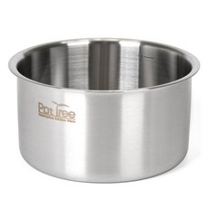 O'lbia Pot-tree IH 可拆卸式不鏽鋼電磁爐鍋, 14cm, 銀色, 1個