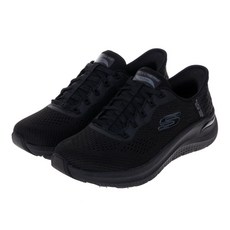 SKECHERS 女鞋 ARCH FIT 2.0 寬版 黑色 易穿脫 可機洗