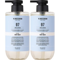 W更衣室保濕香水沐浴露No 97 April Cotton, 500g, 2瓶
