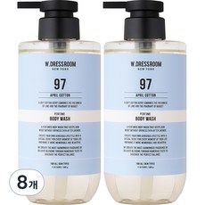 W更衣室保濕香水沐浴露No 97 April Cotton, 500g, 8瓶
