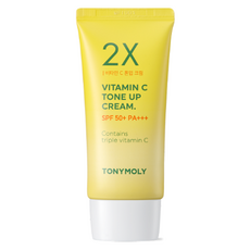 魔法森林[Tony moly] 2X 維他命 C 提亮霜 SPF50+ PA +++ 50ml, 1條, 透明