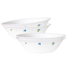 Bacile 洋甘菊冷麵碗, 白色, 4入