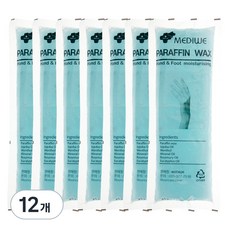 메디위 파라핀왁스 옥색, 12개