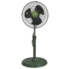 LOHACAMP 樂活不露 12吋風格立扇 360 x 360 x 860mm 戰術綠 2.2kg, IF-1207G