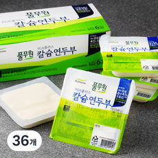 풀무원 PGA 플러스 칼슘 연두부, 80g, 36개