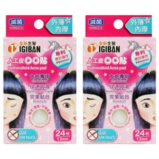全新生醫 IGIBAN 全新一級絆 人工皮OO貼, 24片, 2盒