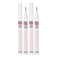 HOLIKA HOLIKA Holypop臥蠶陰影雙眼皮眼妝筆 0.5g, 2個, 玫瑰色