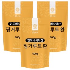 골든허브 핑거루트 환, 3개, 600g