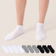 가나양말 여성용 프리미엄 무지 발목 양말 10켤레 세트